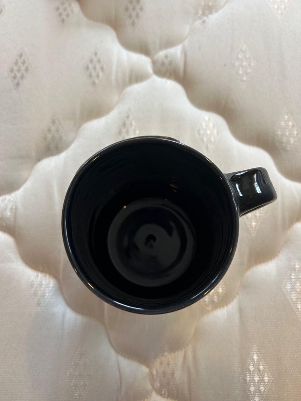The Empress Ceramic Mug - Black and Cream Tarot Design - Picture 4 of 4